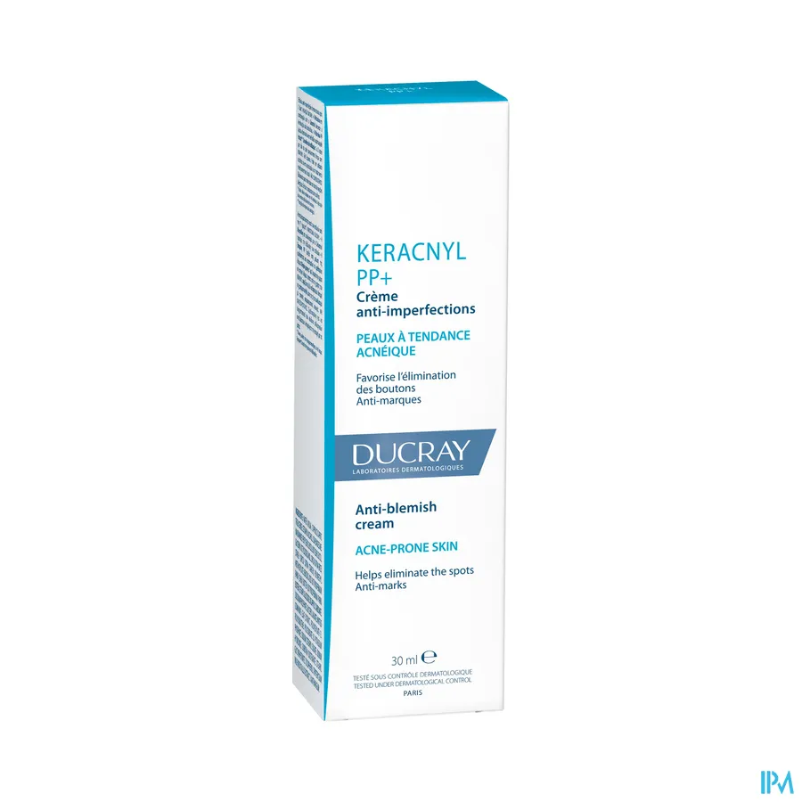 packshot van Ducray Keracnyl PP+ Crème 30 ml