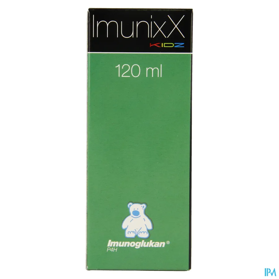 packshot van ImunixX Kidz Siroop 120 ml