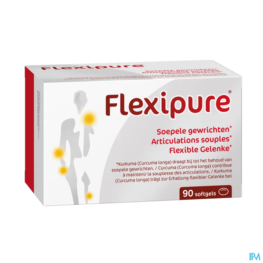 packshot van Flexipure voor Gewrichten 90 Capsules