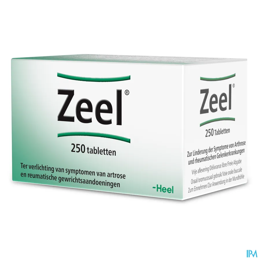 packshot van Heel Zeel T 250 Tabletten