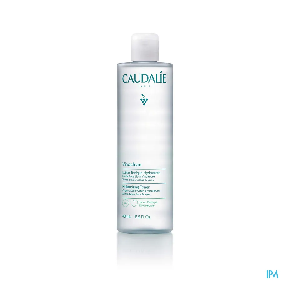 packshot van Caudalie Vinoclean Hydraterende Tonic Lotion 400 ml