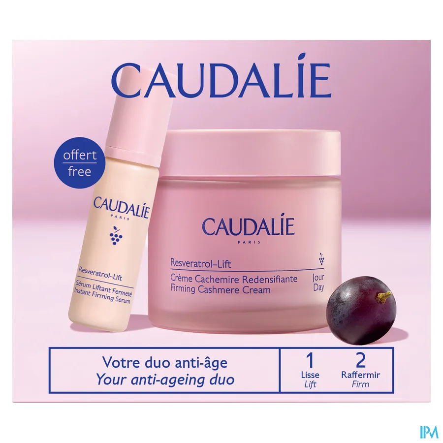 packshot van Caudalie Resveratrol-Lift Verstevigende Kasjmiercrème 50 ml Promo