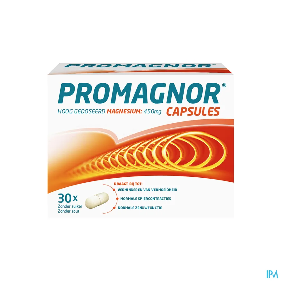 packshot van Promagnor 30 capsules