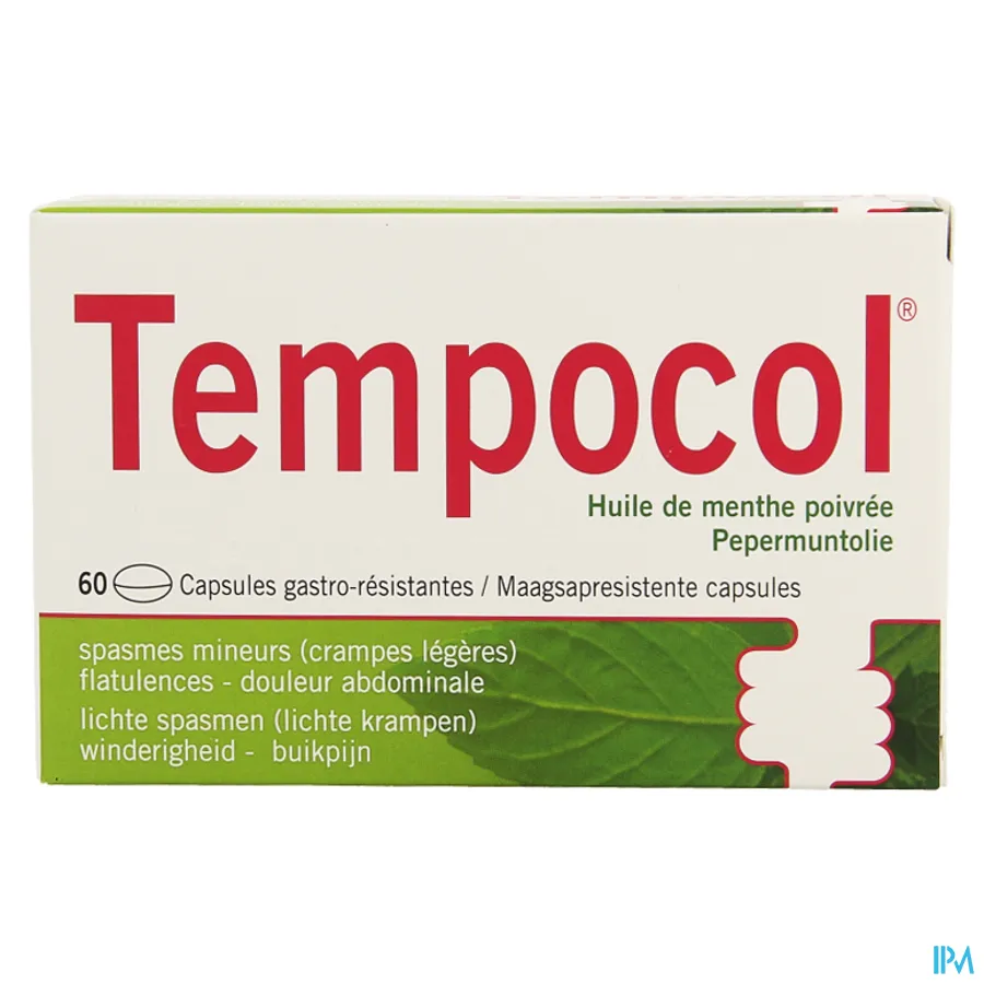 packshot van Tempocol 60 capsules