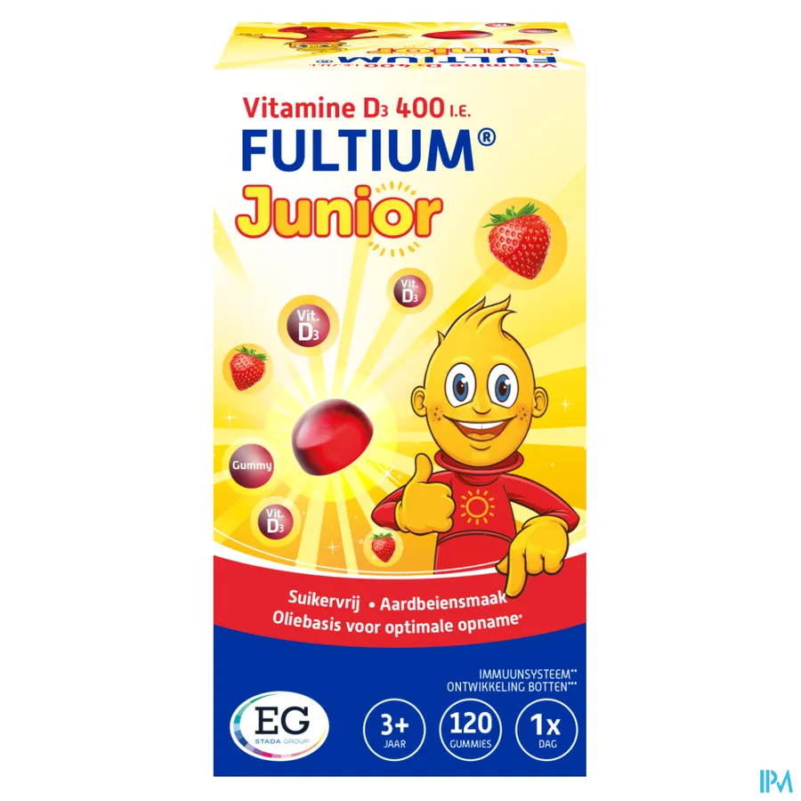 packshot van Fultium D3 Junior Gummies 120