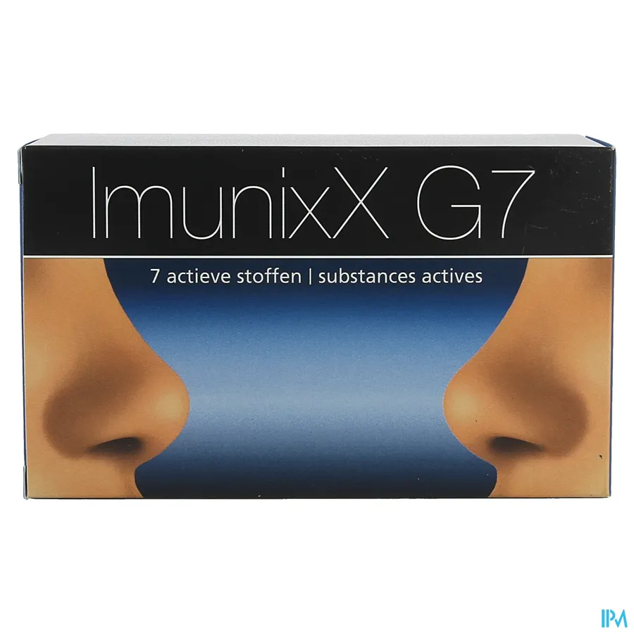 packshot van ImunixX G7 met 7 Actieve Stoffen 40 Tabletten