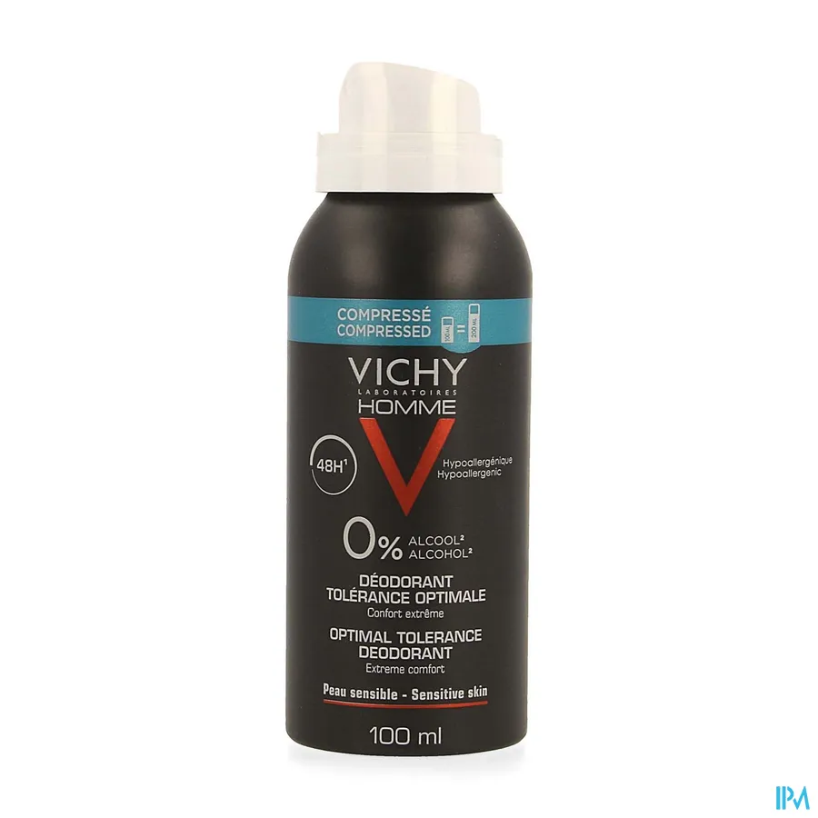 packshot van Vichy Homme Deodorant Aero Optimale Tolerantie 48h 100 ml