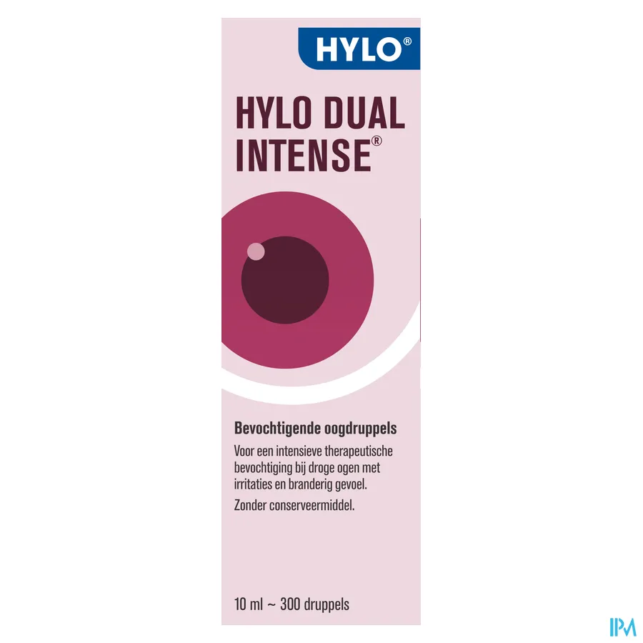 packshot van Hylo-dual Intense Oogdruppels 10 ml