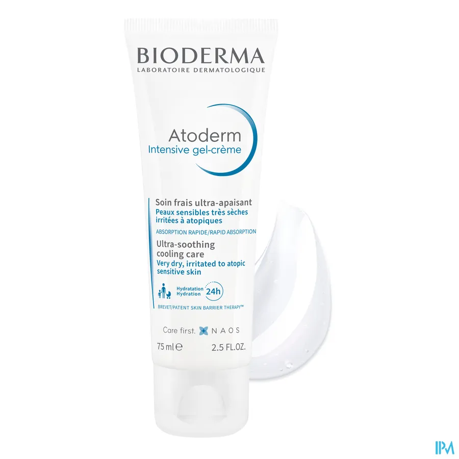 productshot van Bioderma Atoderm Intensieve Gelcrème 75 ml