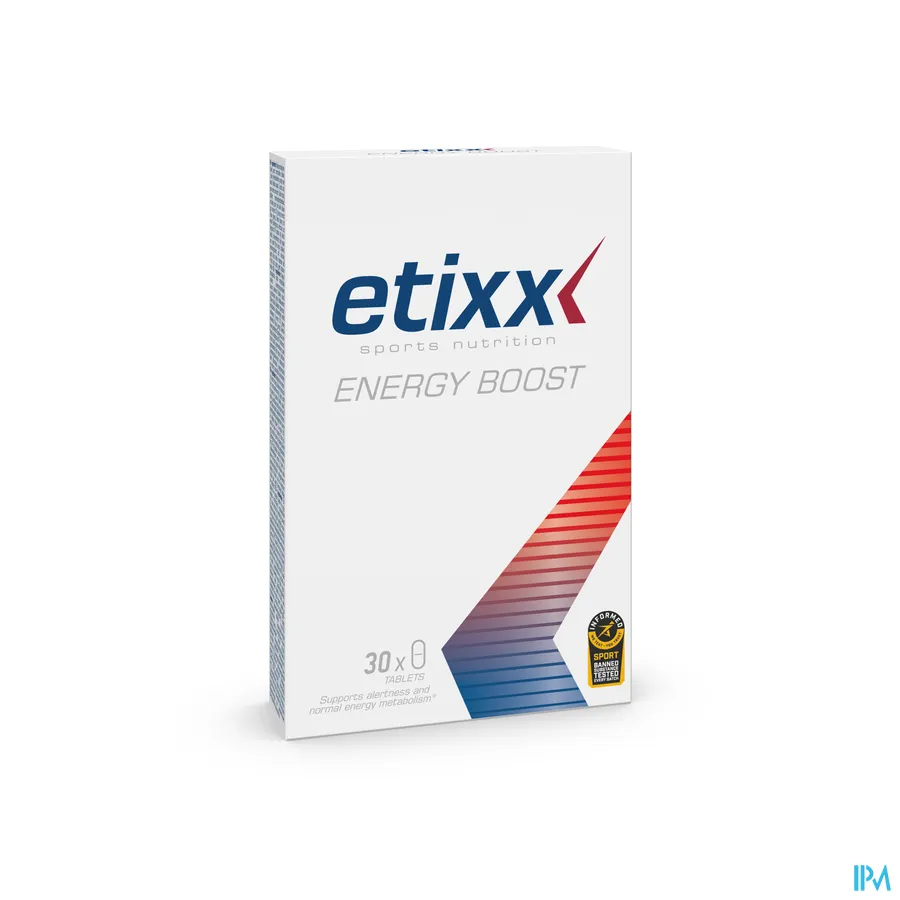 packshot van Etixx Energy Boost 30 Tabletten