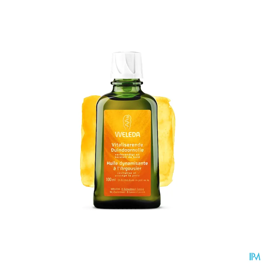 productshot van Weleda Vitaliserende Duindoornolie 100 ml