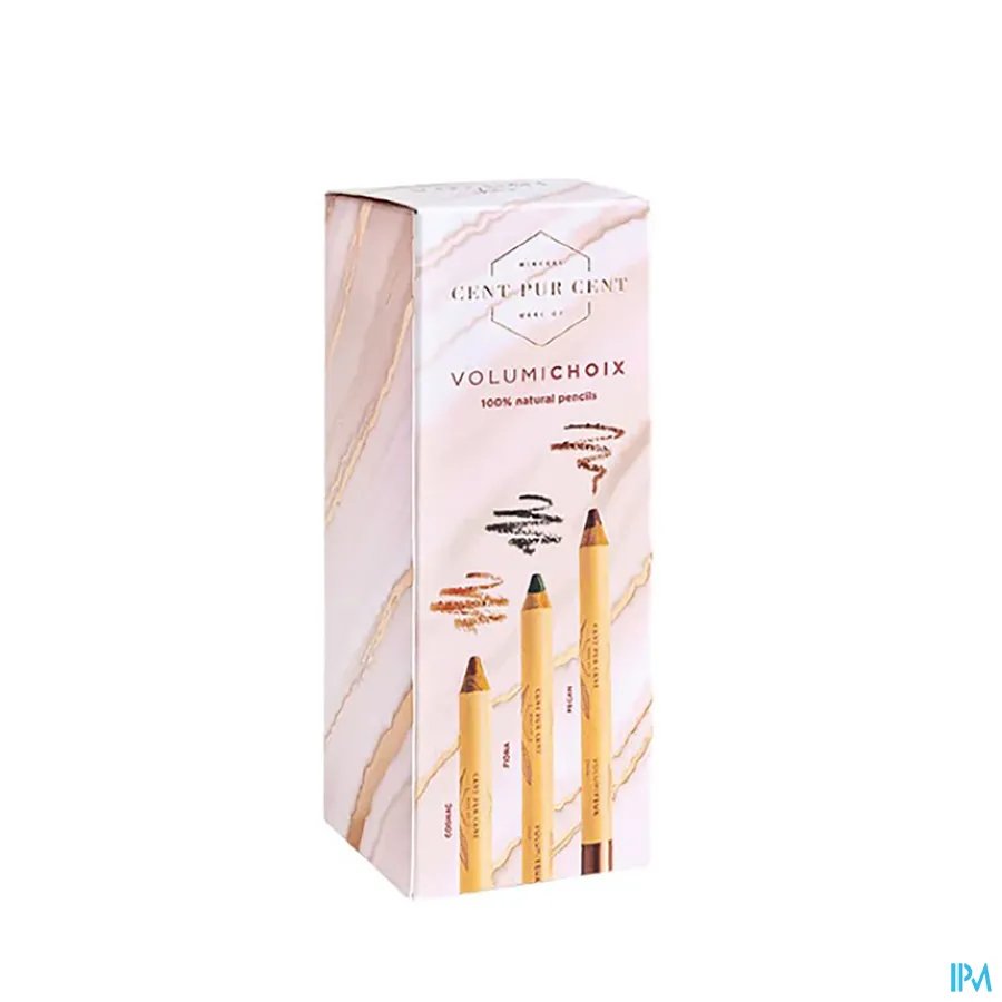 packshot van Cent Pur Cent Volumichoix 3 Producten
