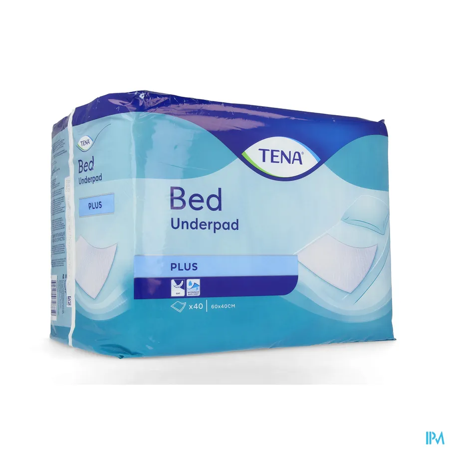 packshot van TENA Bed Underpad Plus 40 x 60 cm - 40 stuks TENA