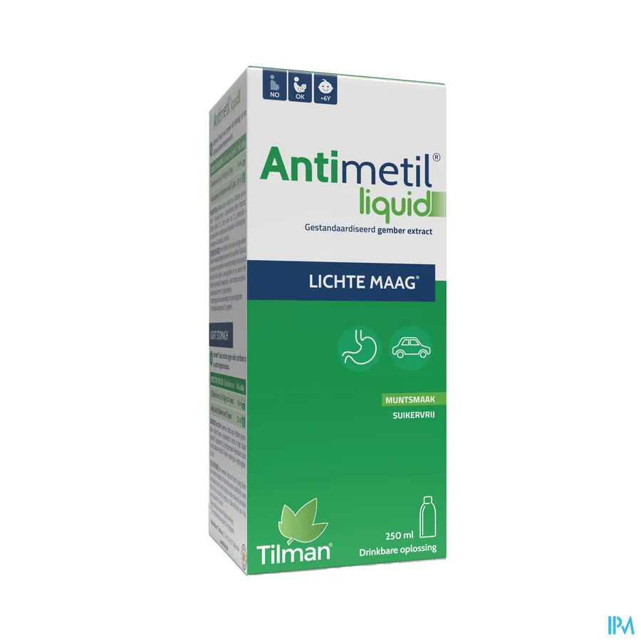 packshot van Antimetil Liquid 250 ml