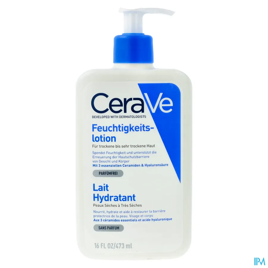 packshot van CeraVe Hydraterende Melk 473 ml