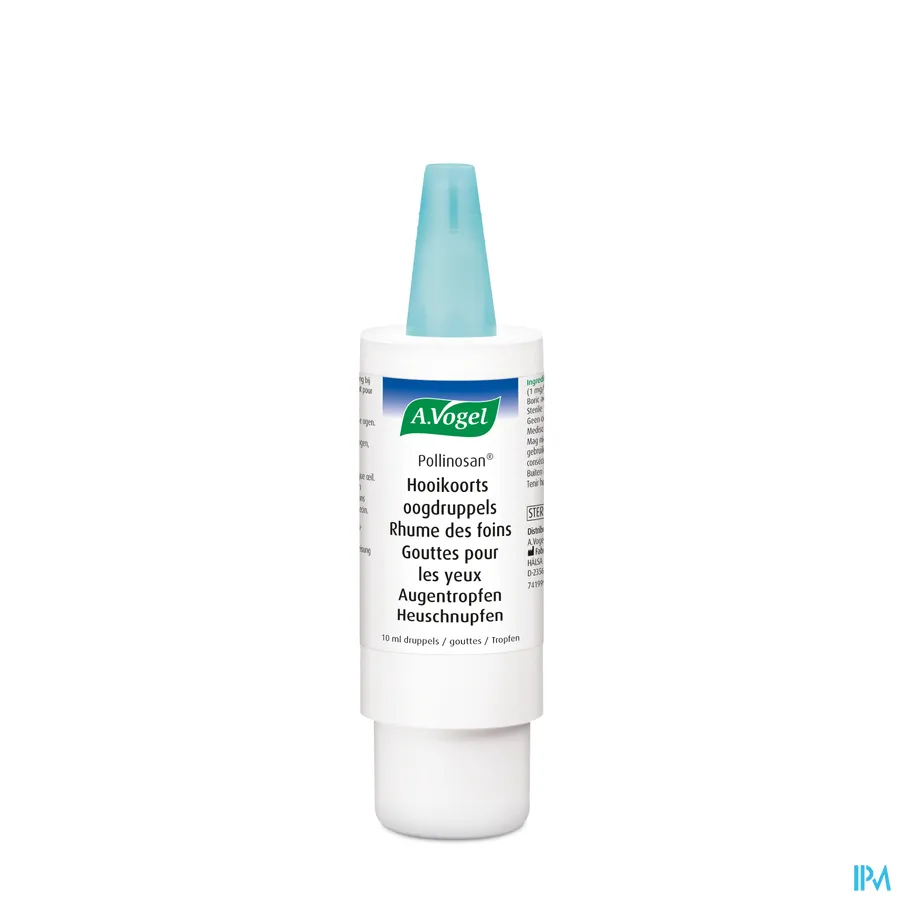 productshot van A. Vogel Pollinosan Hooikoorts Oogdruppels bij Rode, Jeukende en Branderige Ogen 10 ml