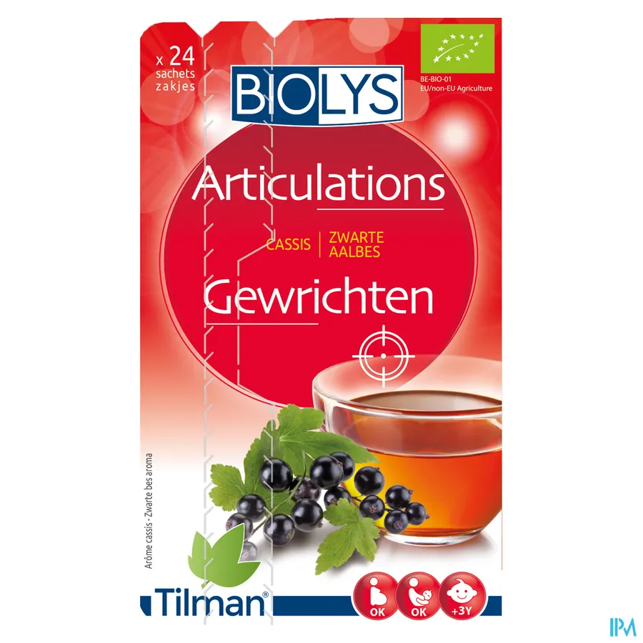 packshot van Tilman Biolys Gewrichten Zwarte Aalbes 24 zakjes