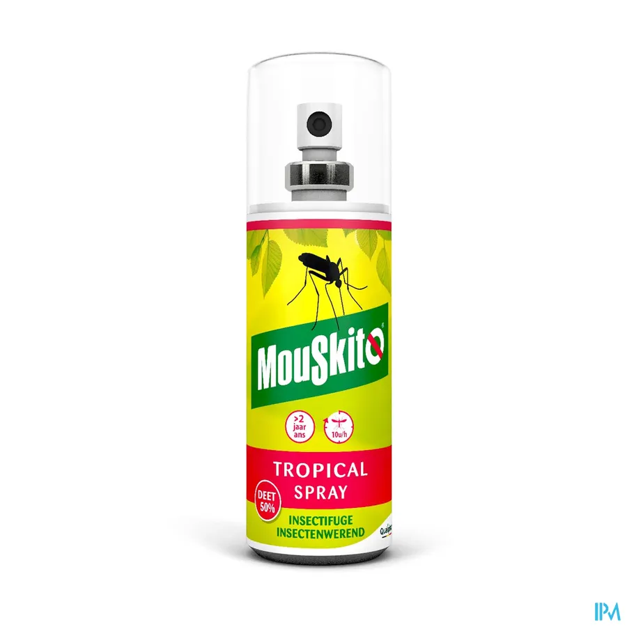 packshot van Mouskito Tropical Insectenwerende Spray 100 ml