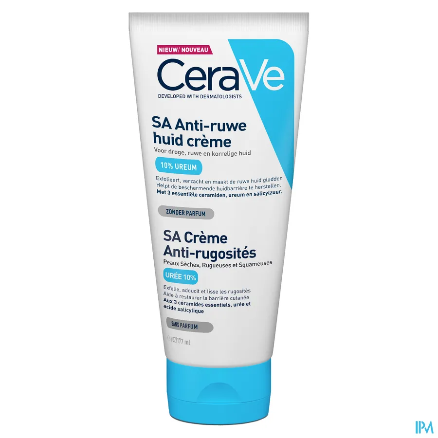 packshot van CeraVe SA Anti-Ruwe Huid Crème 177 ml