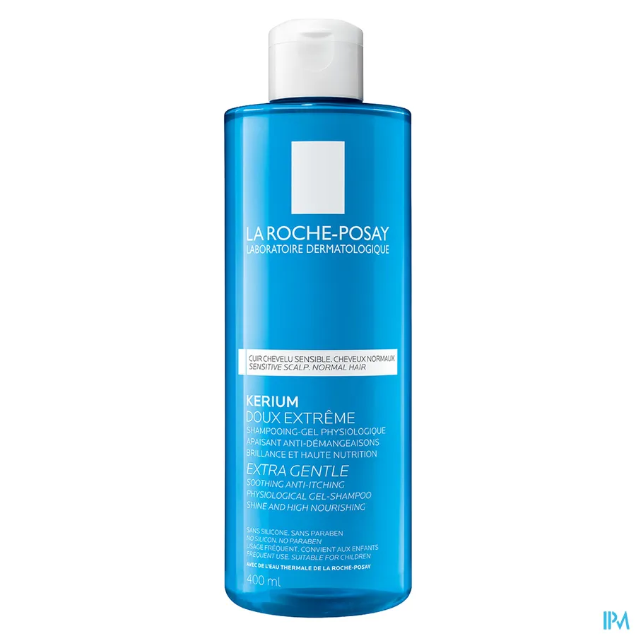 packshot van La Roche-Posay Kerium Extreem Zachte Shampoo 400 ml