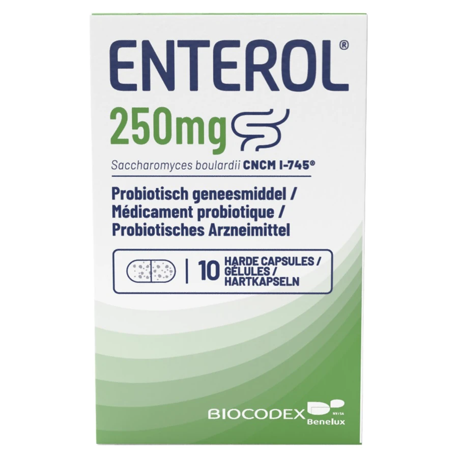 packshot van Enterol 10 Capsules