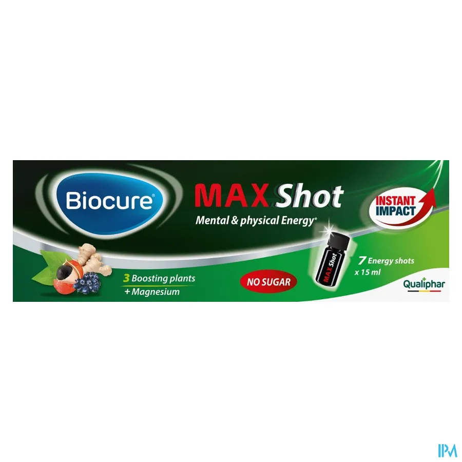 packshot van Biocure Max Shot 7x15ml