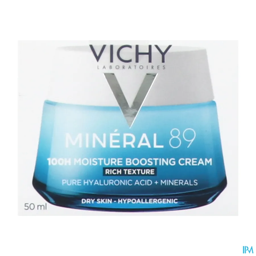packshot van Vichy Minéral 89 Hydraterende Crème 100U 50 ml