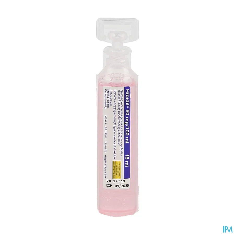 productshot van Hibidil 10 x 15ml unidosis