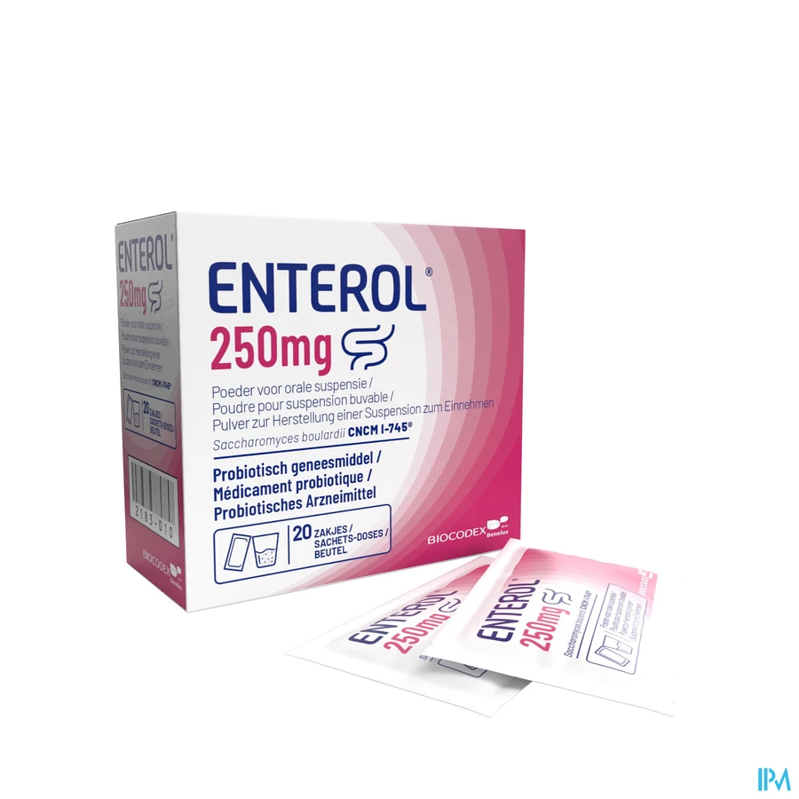 productshot van Enterol 20 Zakjes