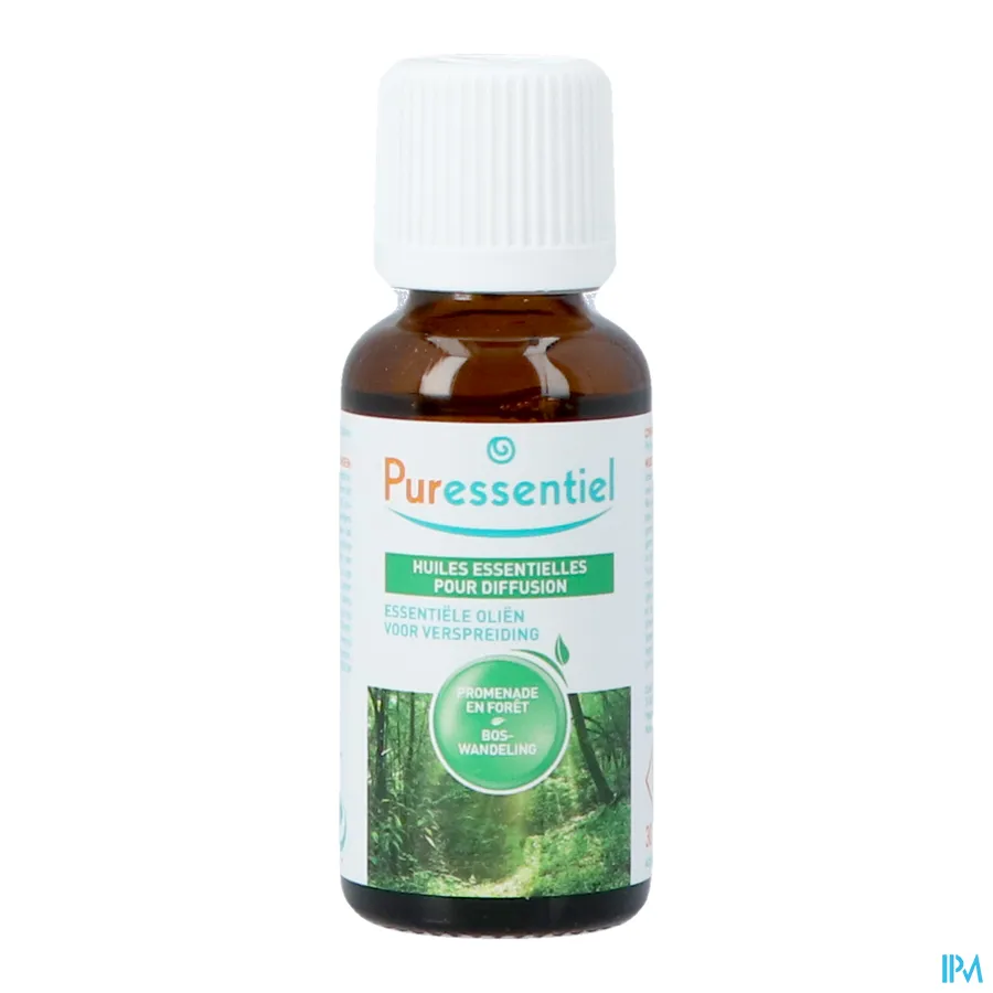 productshot van Puressentiel Zuiverend Verstuiving Boswandeling Olie 30 ml