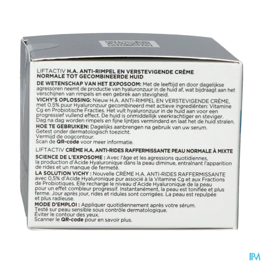 packshot van Vichy Liftactiv Supreme Normale tot Gemengde Huid 50 ml