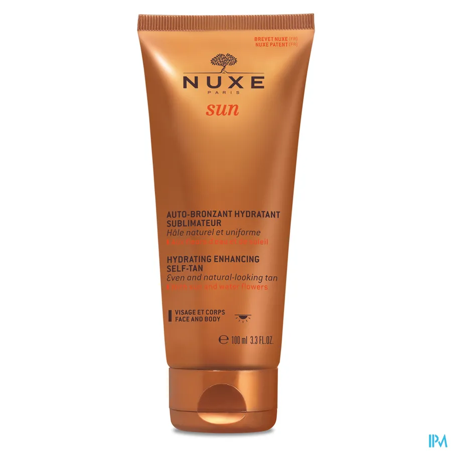 packshot van Nuxe Sun Sublimerende Hydraterende Zelfbruiner 100 ml
