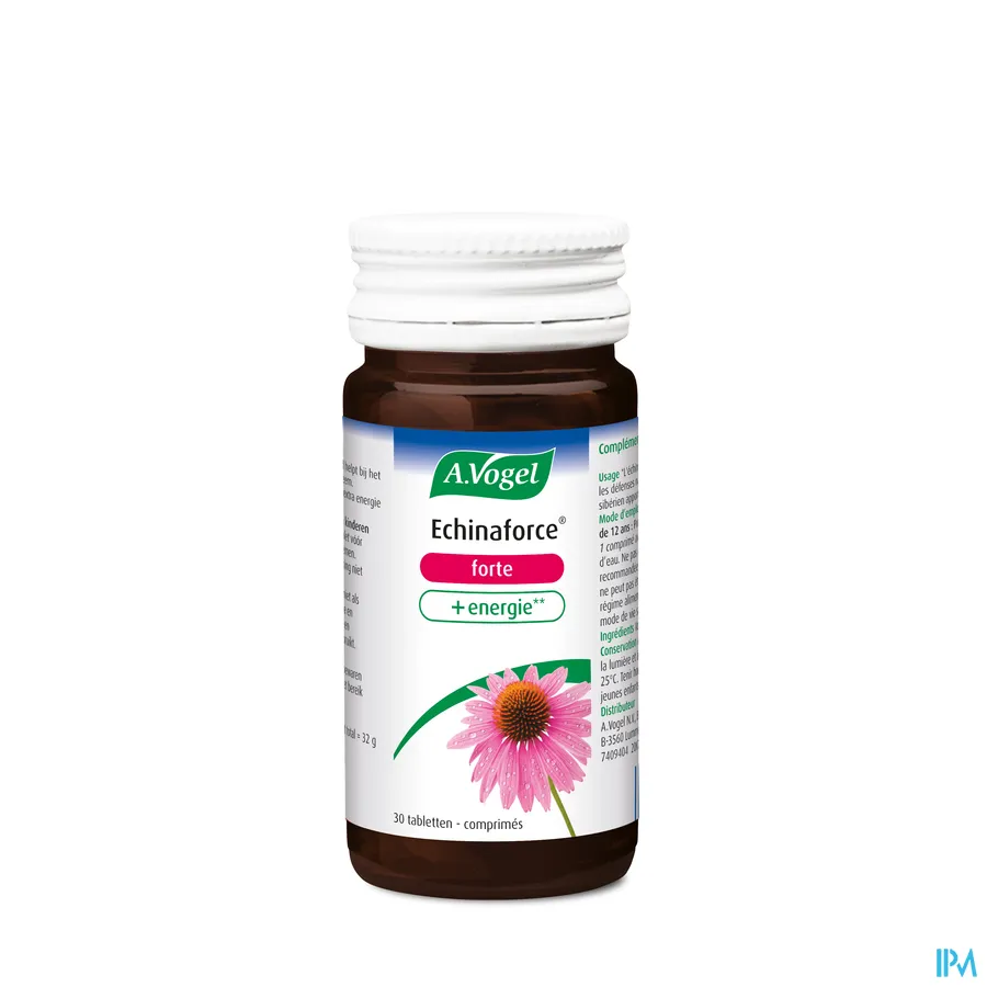 packshot van A. Vogel Echinaforce Forte + Energie 30 tabletten
