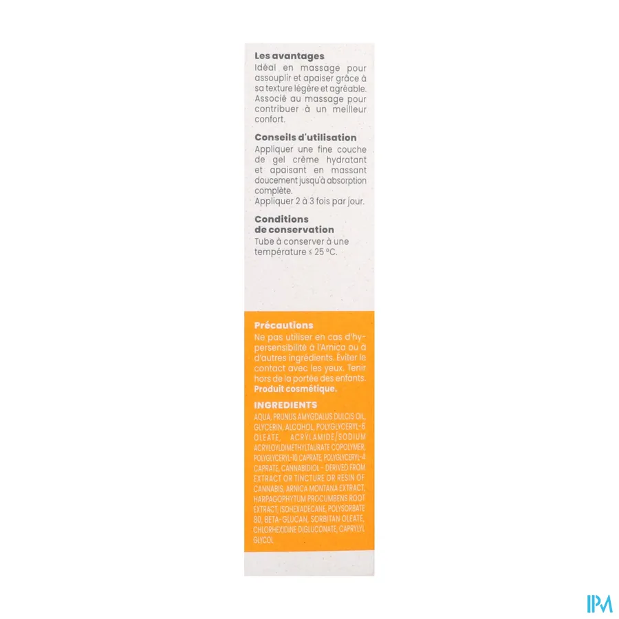 packshot van Cbd Gel Creme Verzachtend & Kalmerend 120g Boiron