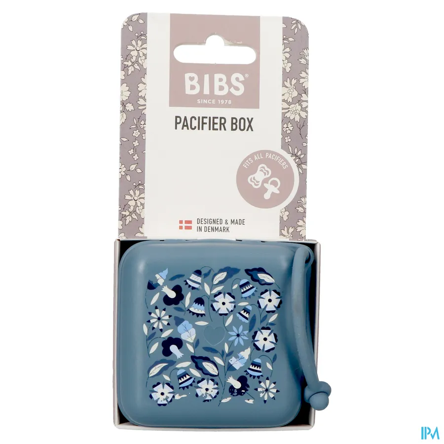 packshot van Bibs Fopspeenbox Duo Liberty Garden Bobo
