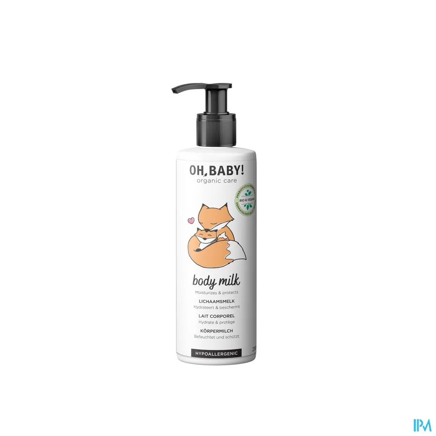 productshot van Oh Baby Lichaamsmelk 250 ml