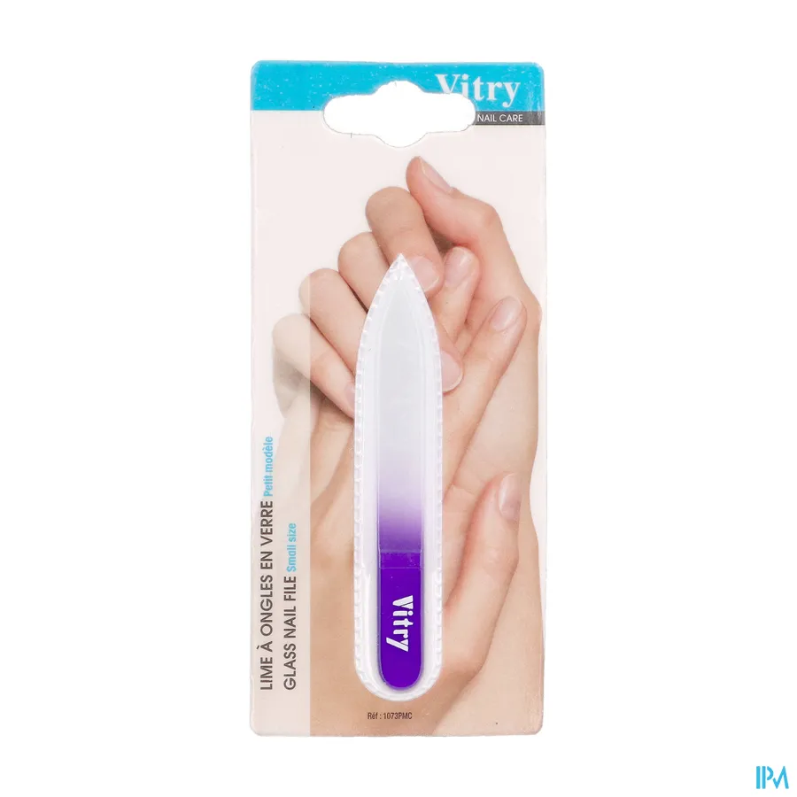 packshot van Vitry Glasvijl voor Manicure Klein Formaat