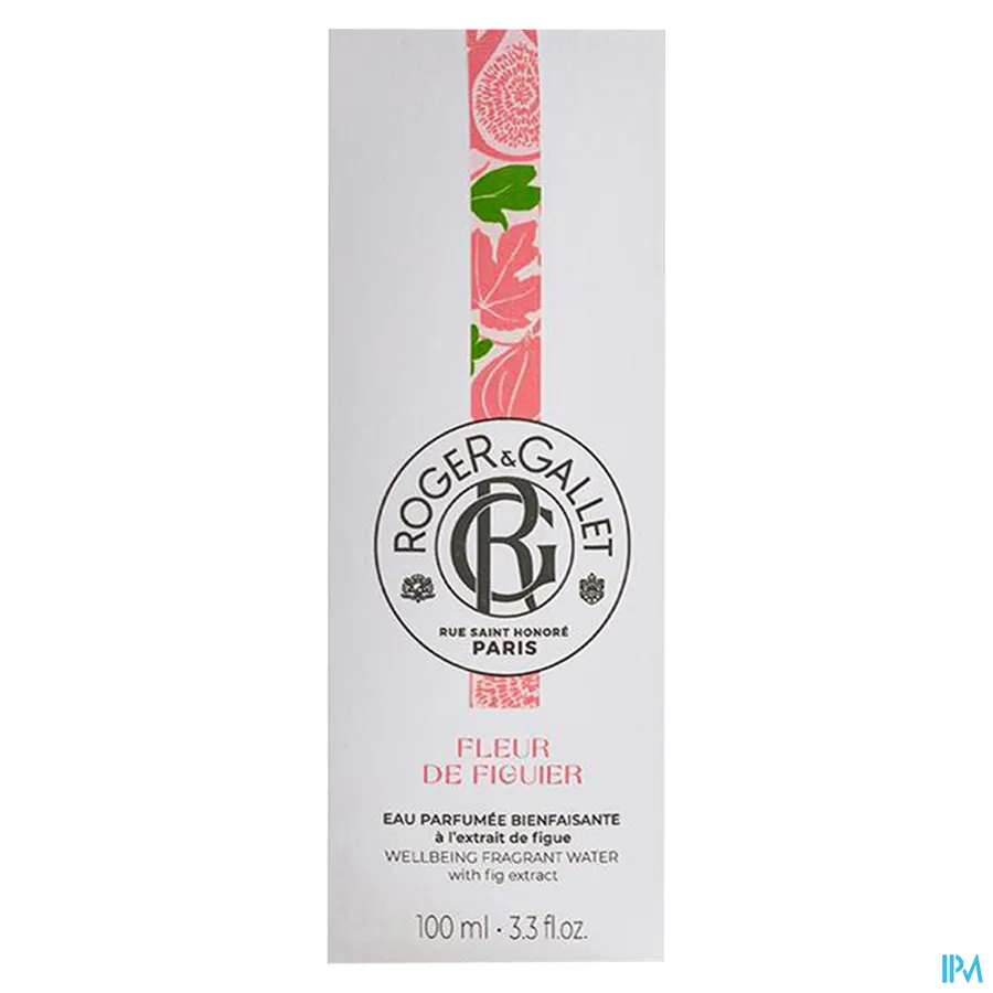 packshot van Roger & gallet Fleur Figuier Eau Parfumee 100 ml