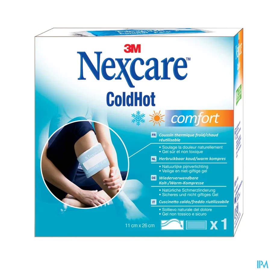 packshot van Nexcare 3m Coldhot Comfort 26,5x10cm