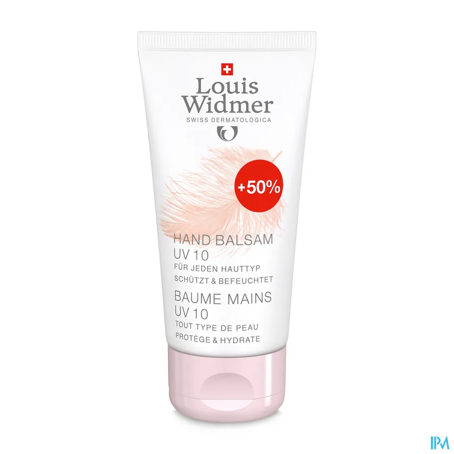 productshot van Louis Widmer Handbalsem UV10 parfum 75ml