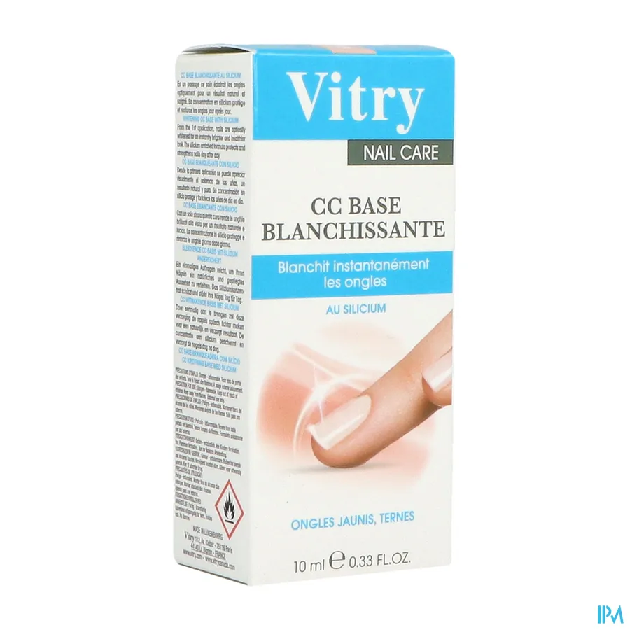 packshot van Vitry Nail Care Witmakende Basis 10 ml