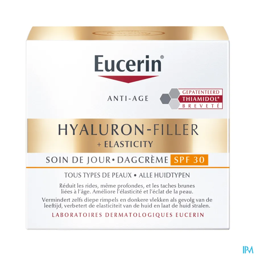 packshot van Eucerin Hyaluron-filler Elasticity Dagcrème SPF30 50 ml