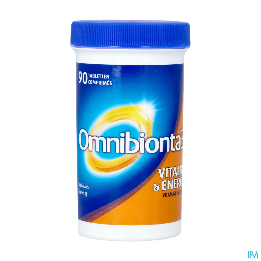 packshot van Omnibionta 3 Vitality & Energy 90 tabletten
