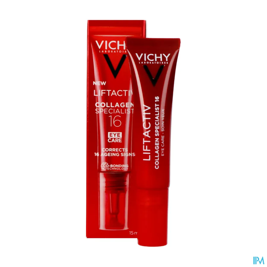 productshot van Vichy Liftactiv Collagen Specialist 16 Oogverzorging 15 ml