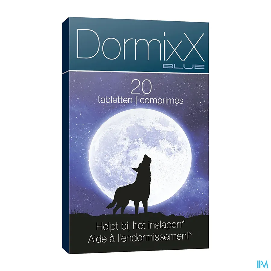 packshot van DormixX Blue 20 tabletten
