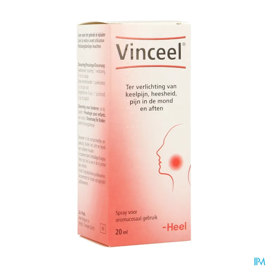 packshot van Heel Vinceel 20 ml