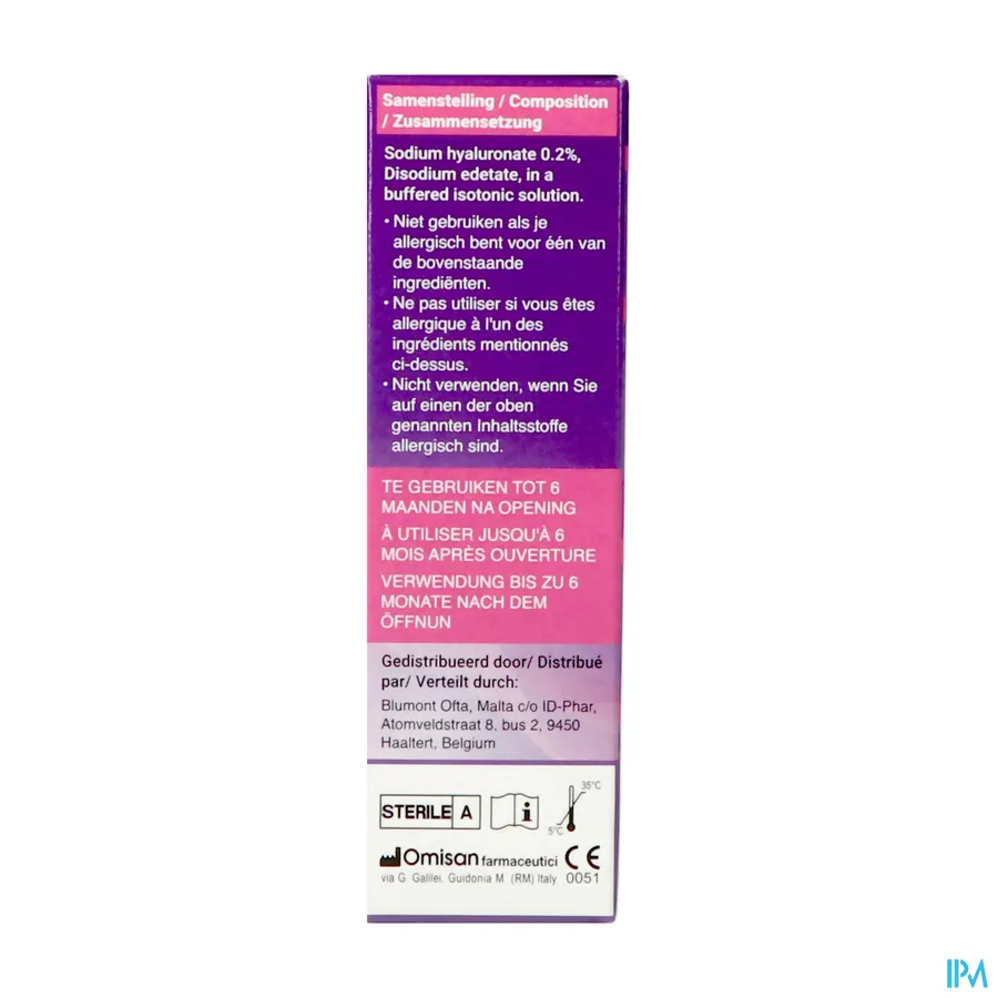 packshot van Ocal Everyday Oogdruppels Fl 10ml