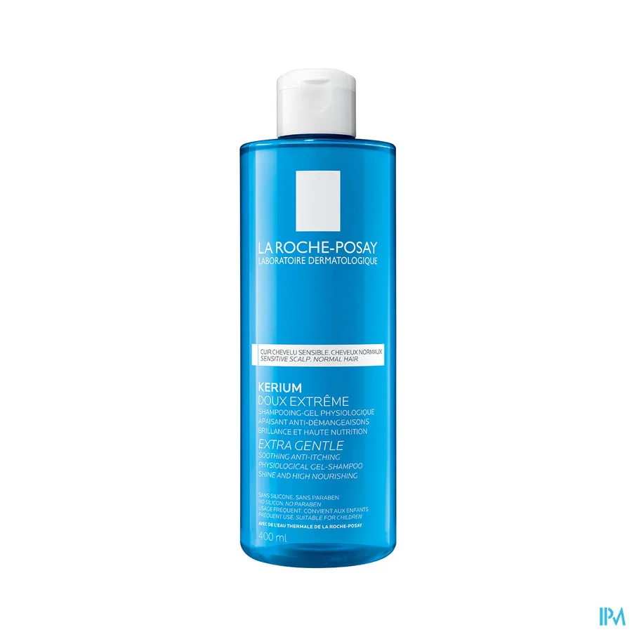 packshot van La Roche-Posay Kerium Extreem Zachte Shampoo 400 ml