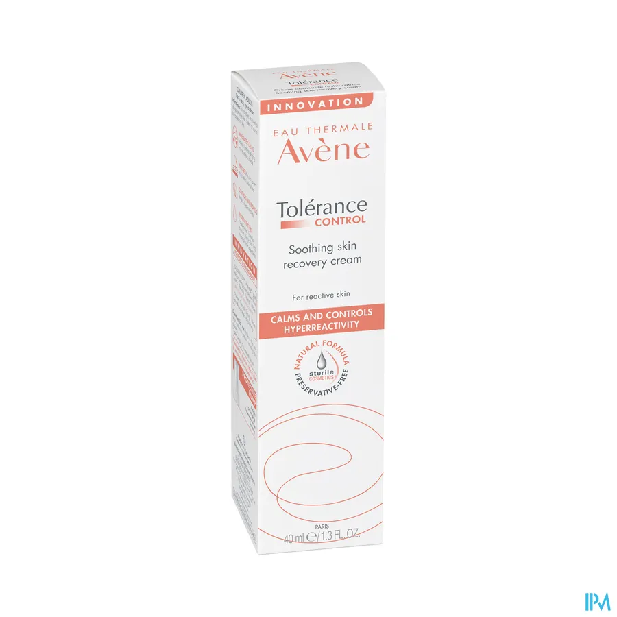 packshot van Avène Tolerance Control Crème 40 ml