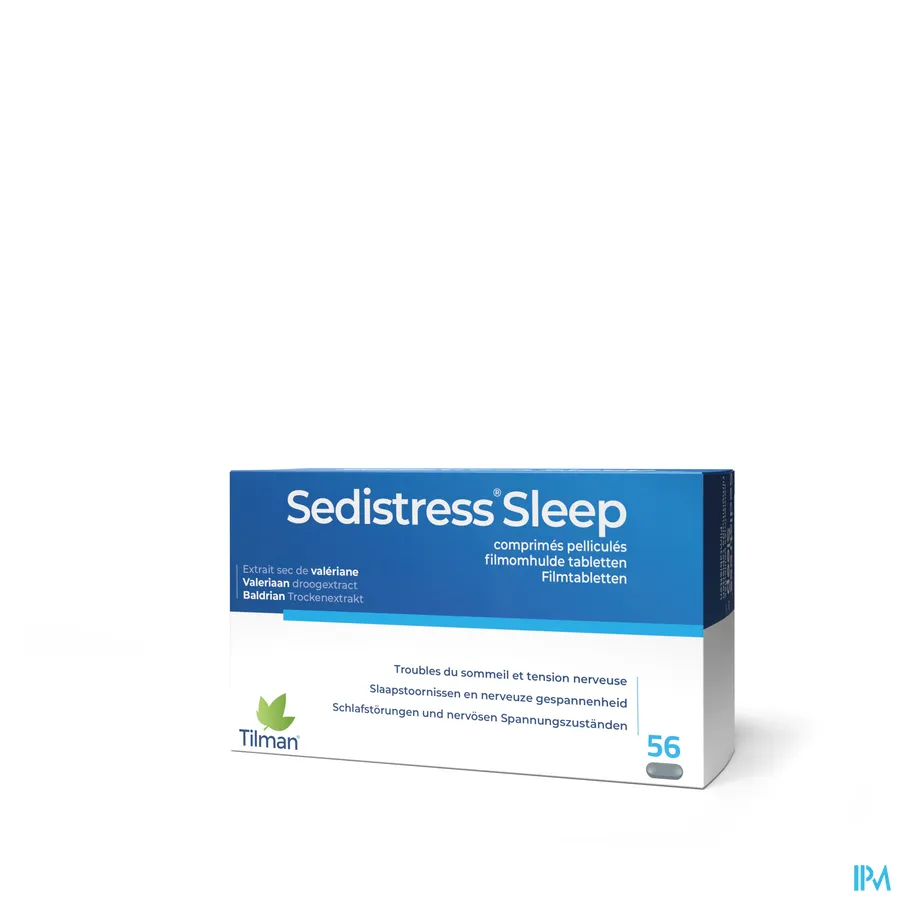packshot van Sedistress Sleep 56 tabletten